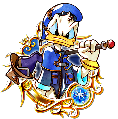 Donald Duck Mage Illustration PNG image