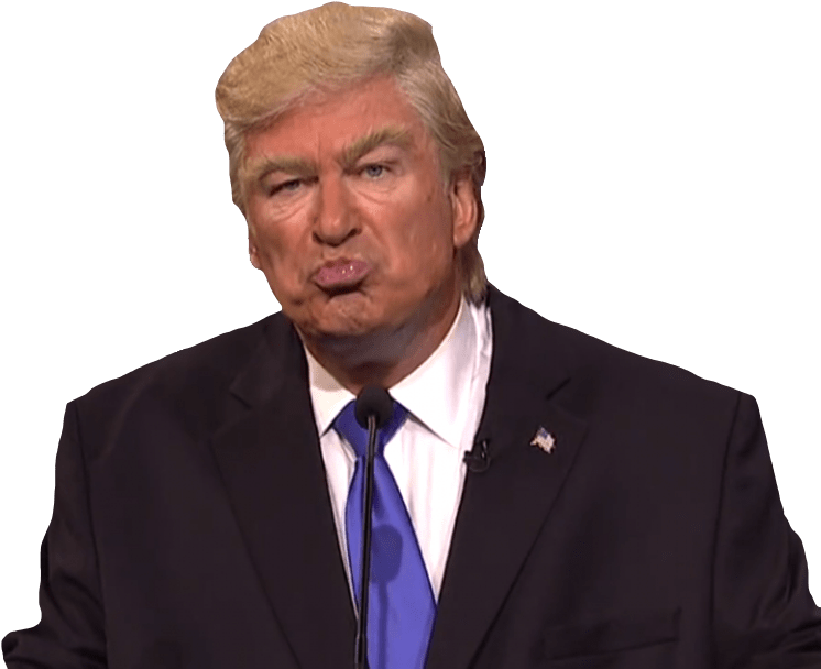 Donald Trump Pouting Expression PNG image