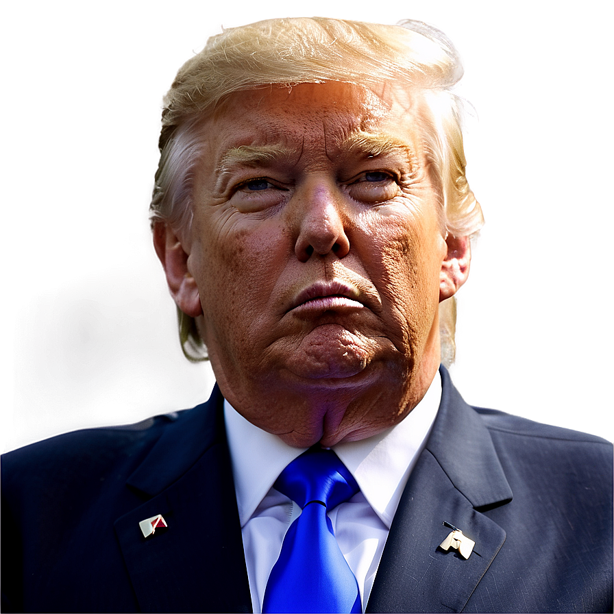 Donald Trump Presidential Portrait Png 24 PNG image