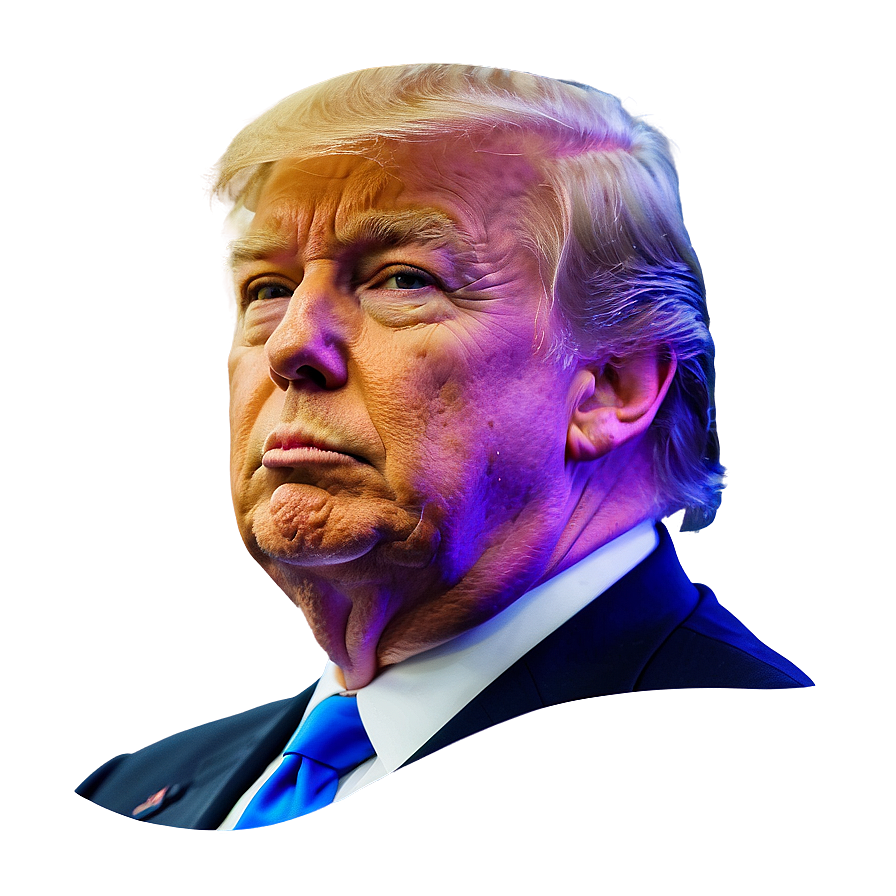 Donald Trump Presidential Portrait Png 69 PNG image