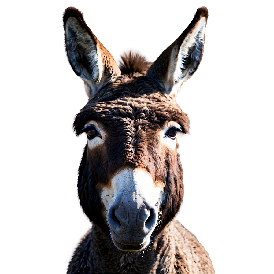 Donkey In Farmyard Png 98 PNG image