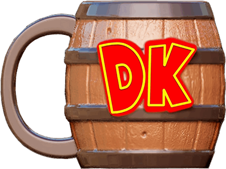 Donkey Kong Barrel PNG image