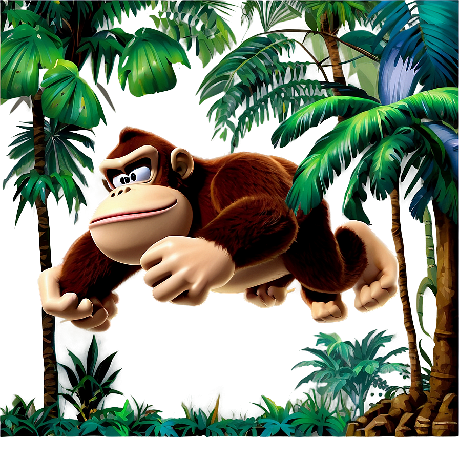 Donkey Kong Jungle Background Png 40 PNG image