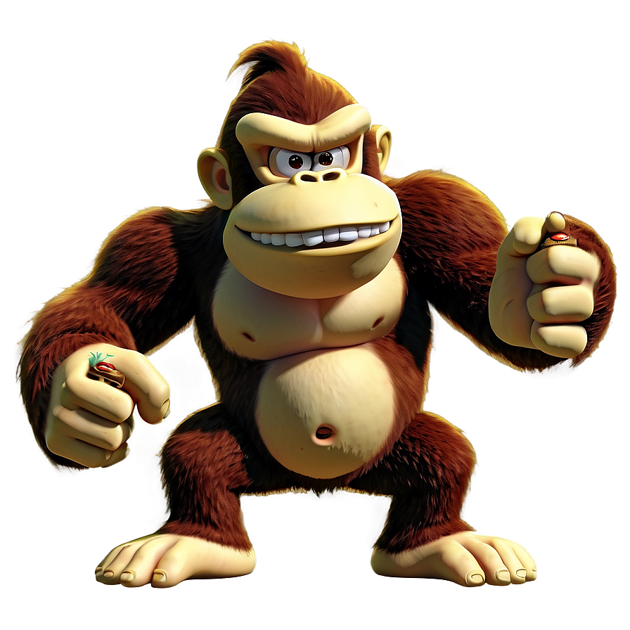 Donkey Kong Kicking Png 40 PNG image