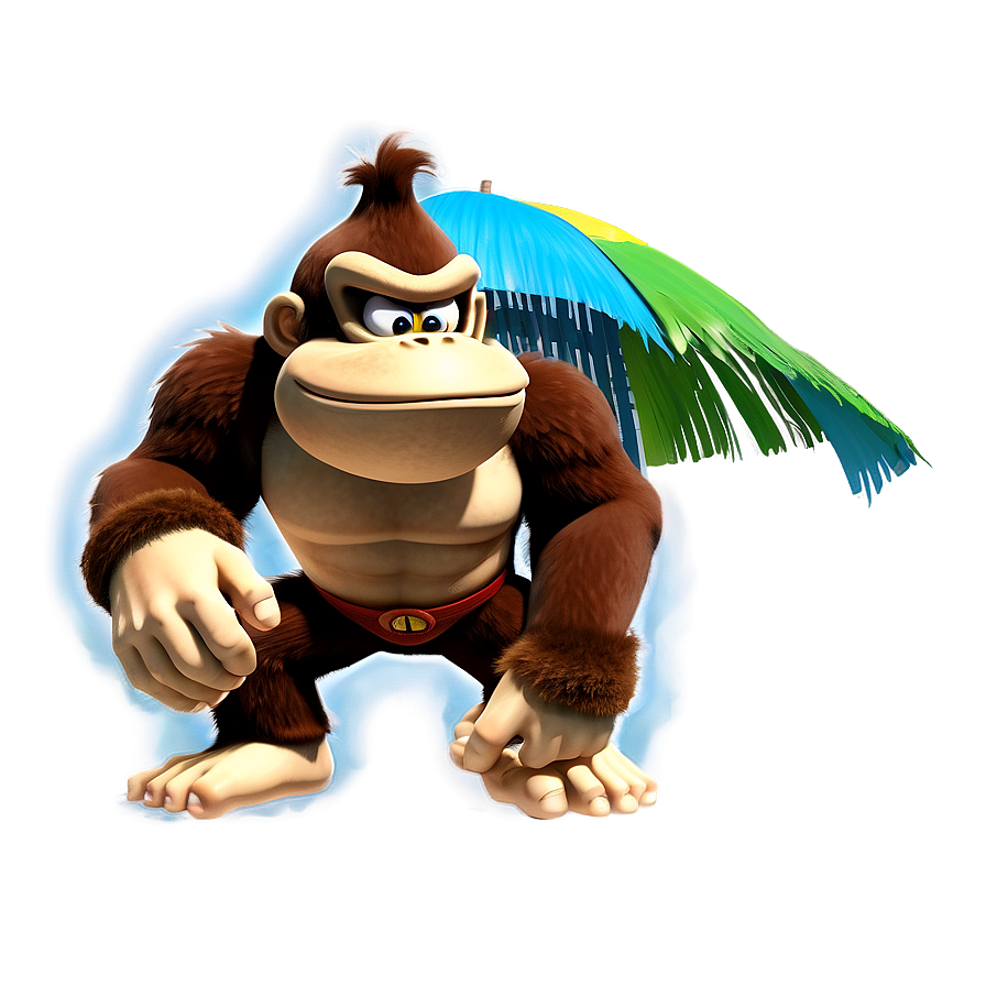 Donkey Kong Tropical Freeze Png 05232024 PNG image