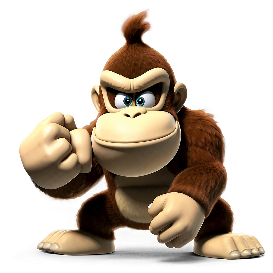 Donkey Kong Victory Pose Png 05232024 PNG image