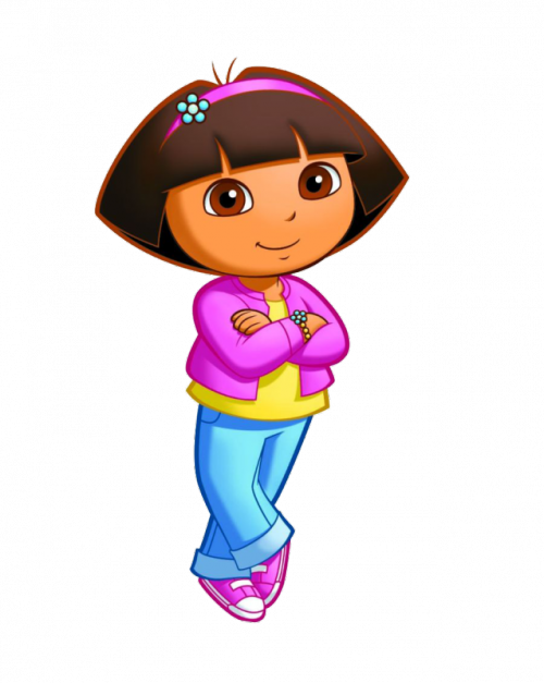 Dora The Explorer Animated Character PNG image