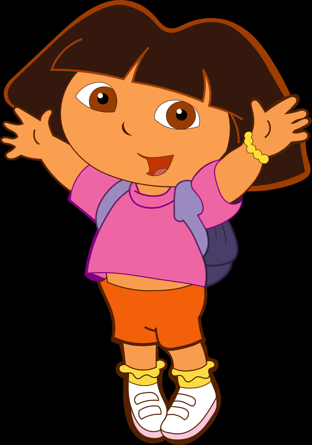 Dora The Explorer Cartoon Character PNG image