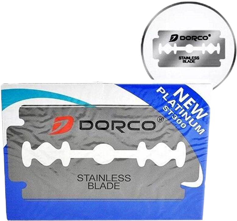 Dorco Stainless Platinum Blade Packaging PNG image