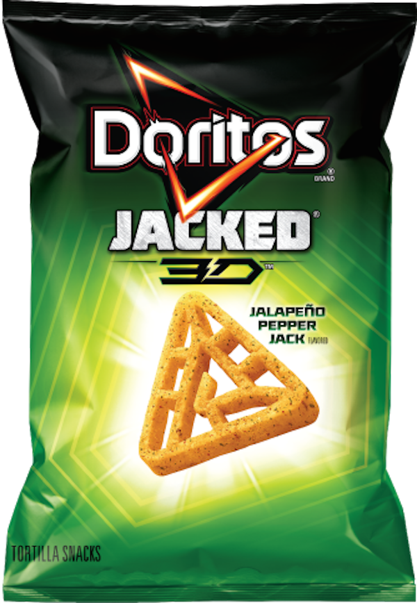 Doritos Jacked Jalapeno Pepper Jack Flavor PNG image