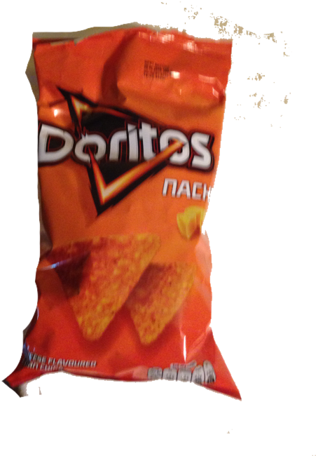 Doritos Nacho Cheese Flavored Chips PNG image