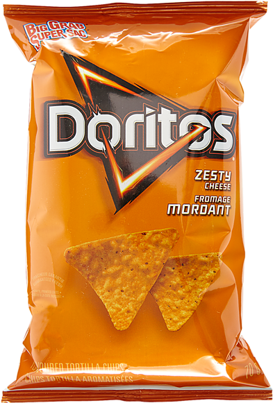 Doritos Zesty Cheese Flavor Pack PNG image