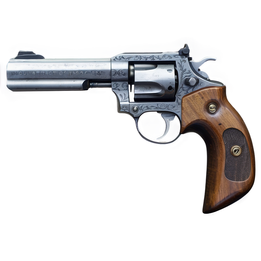 Double-action Revolver Png 05242024 PNG image