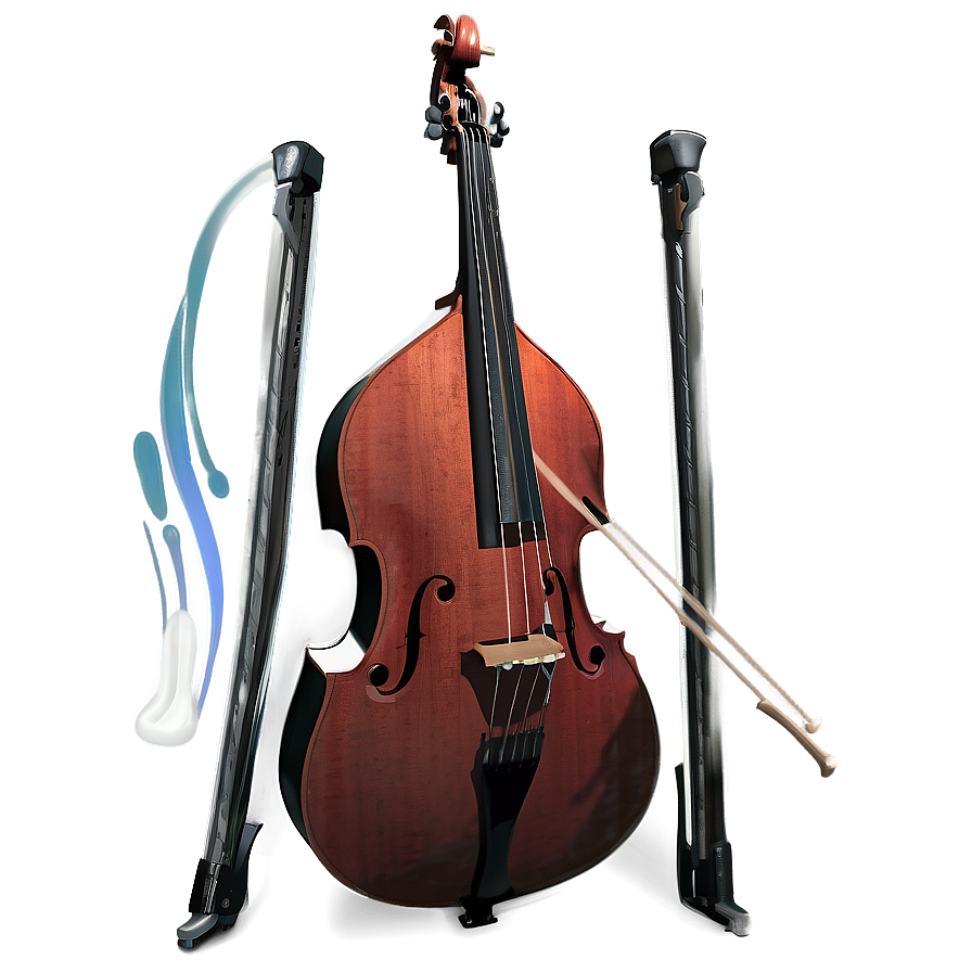 Double Bass Instrument Png 06242024 PNG image