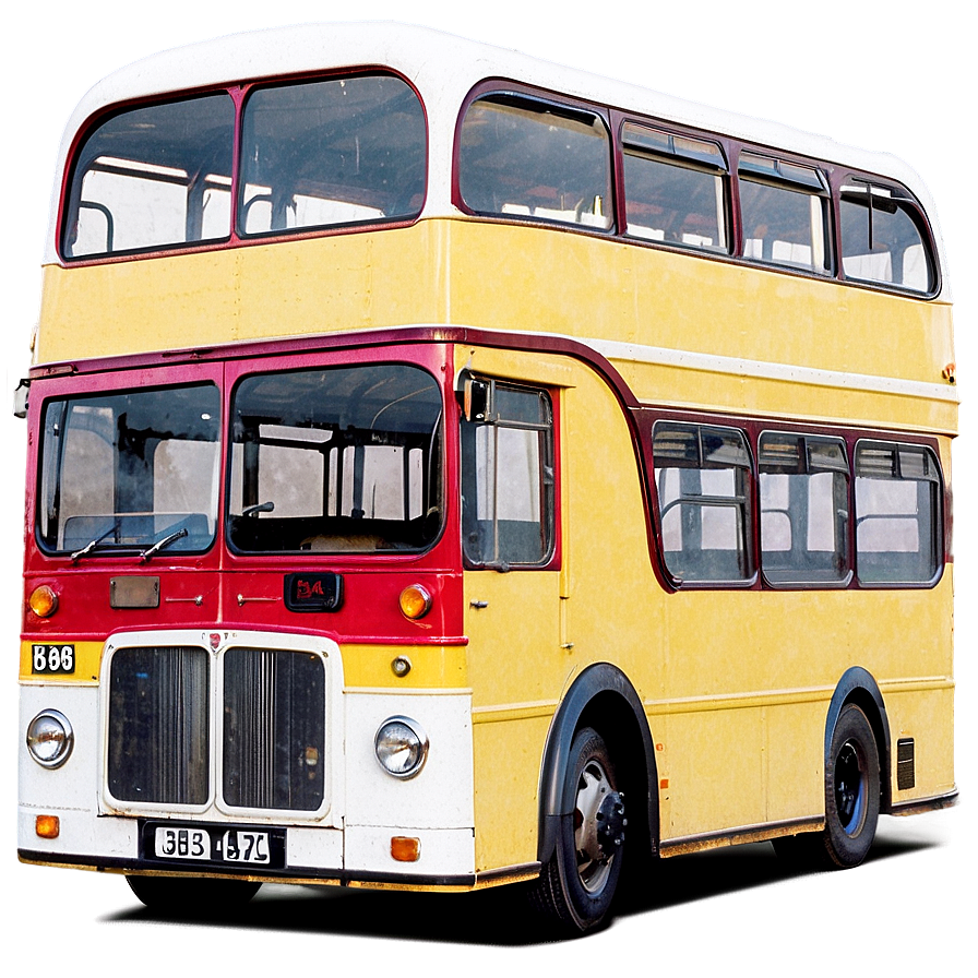 Double Decker Bus Png 05232024 PNG image