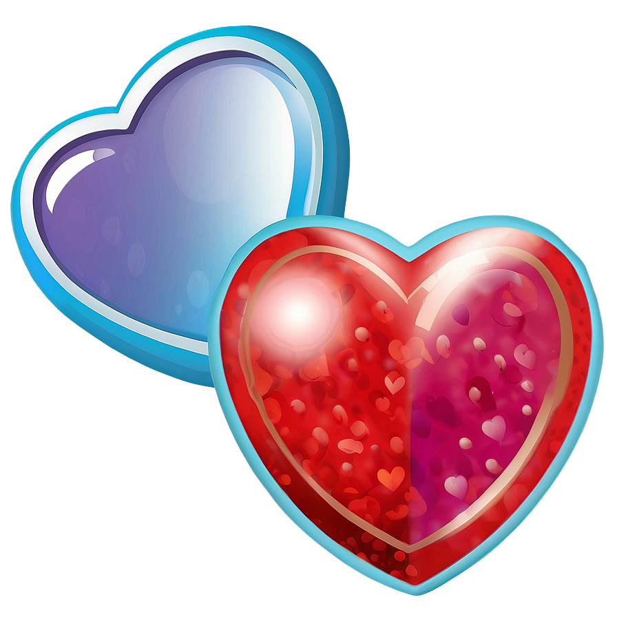 Double Heart Clipart Illustration Png 10 PNG image