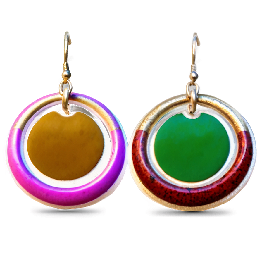 Double Hoop Earring Png Xen PNG image