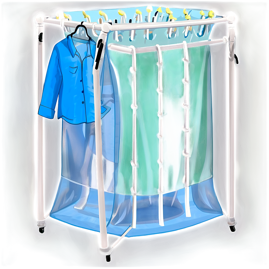 Double Layer Clothes Dryer Png Lev6 PNG image