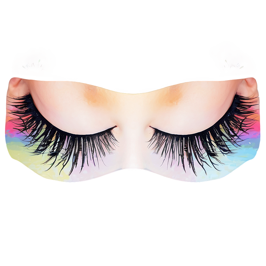 Double Layered Eyelashes Png Hba35 PNG image