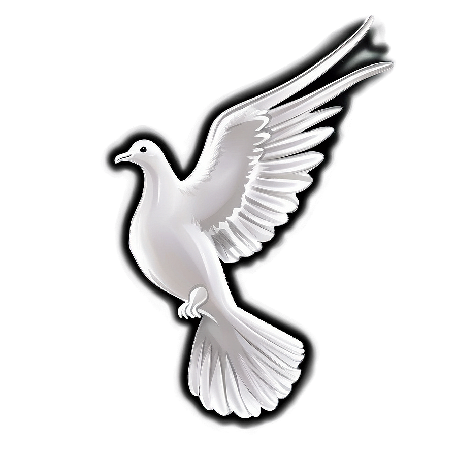 Dove And Cross Png 05042024 PNG image