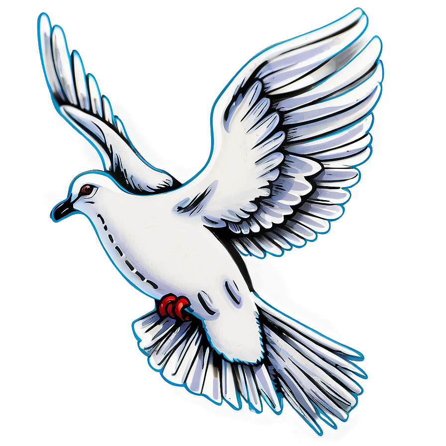 Dove Tattoo Png 05042024 PNG image