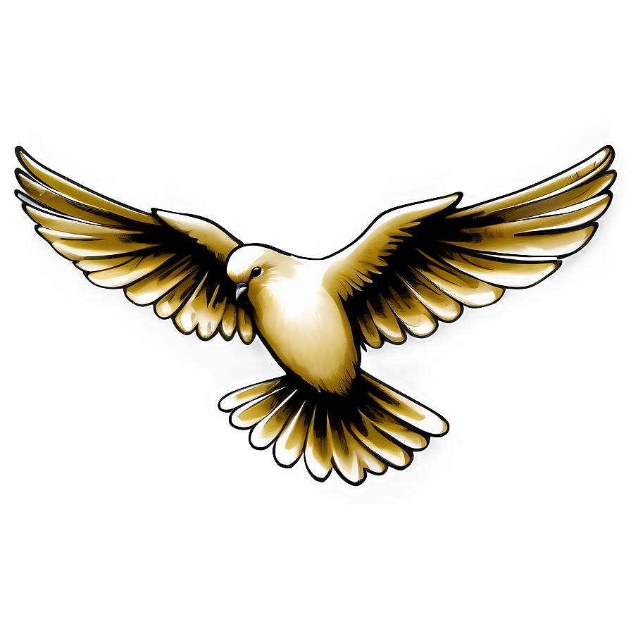 Dove Tattoo Png Lvg25 PNG image