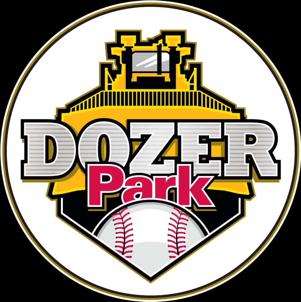 Dozer Park Baseball Stadium Logo PNG image