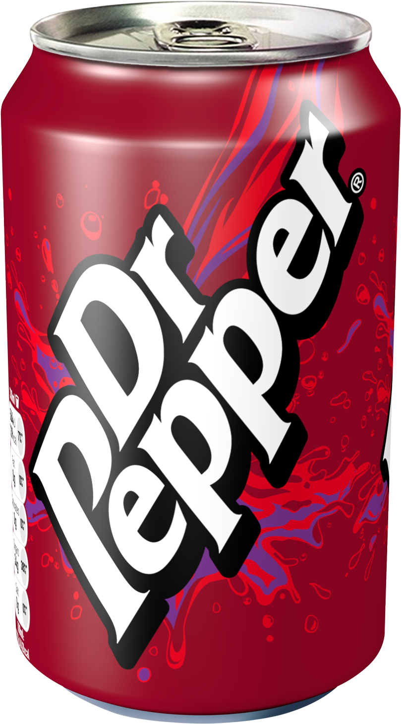 Dr Pepper Can Design PNG image