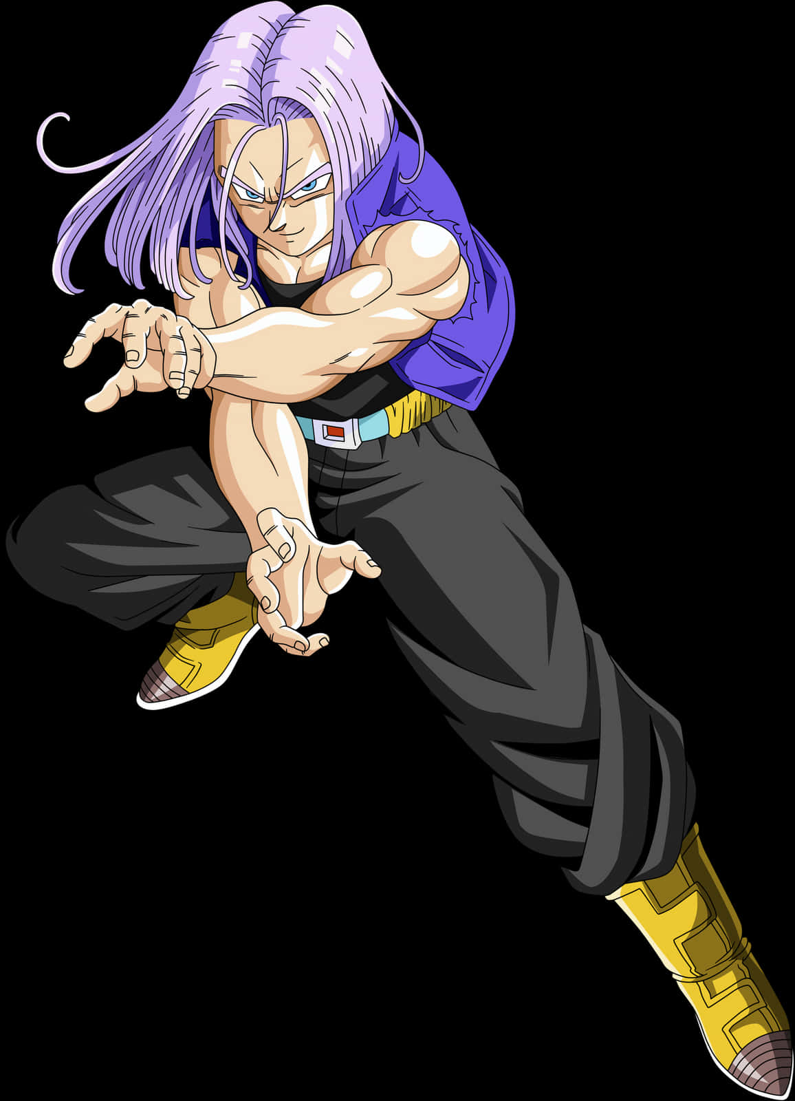 Dragon Ball Trunks Readyfor Battle PNG image