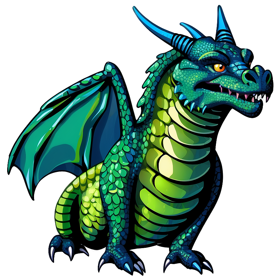 Dragon Clipart B PNG image