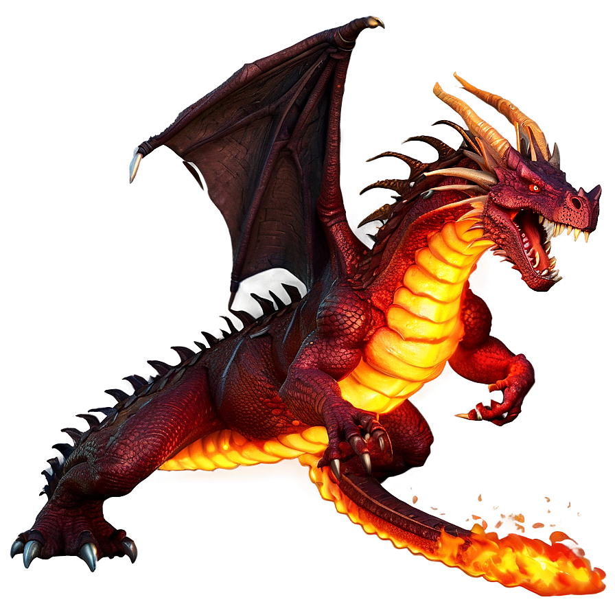 Dragon Fireball Attack Png 90 PNG image