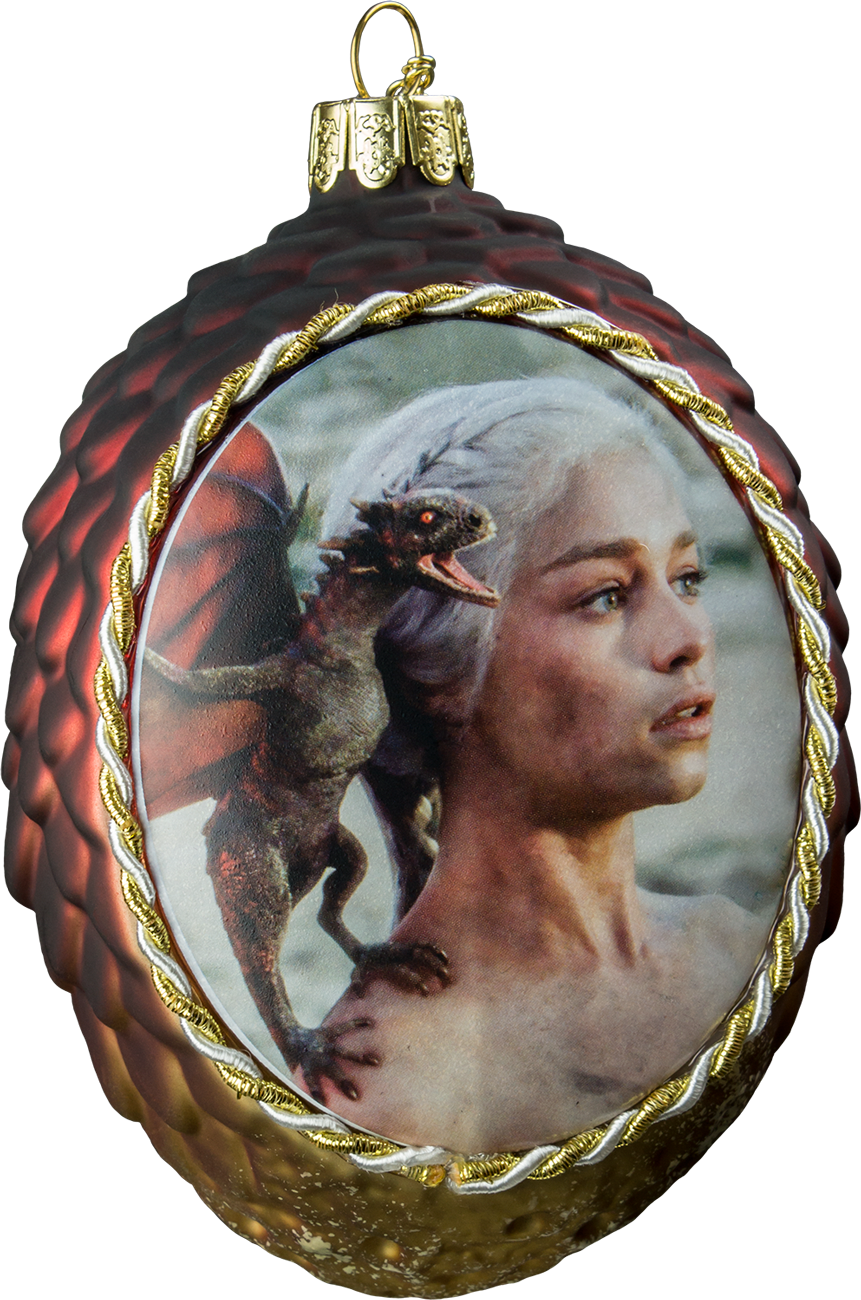 Dragon Queen Christmas Ornament PNG image