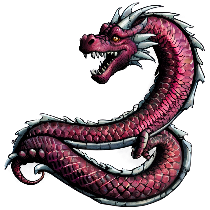 Dragon Scroll Magic Png Vhs PNG image