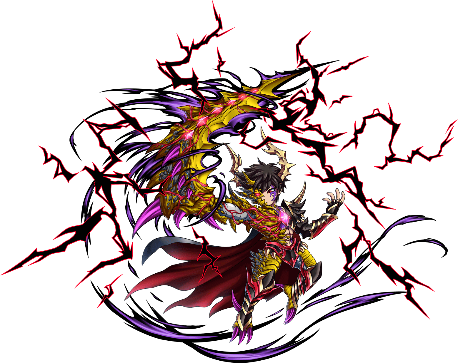 Dragon_ Warrior_ Energy_ Aura PNG image