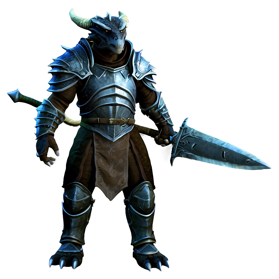 Dragonborn Character Png 06262024 PNG image