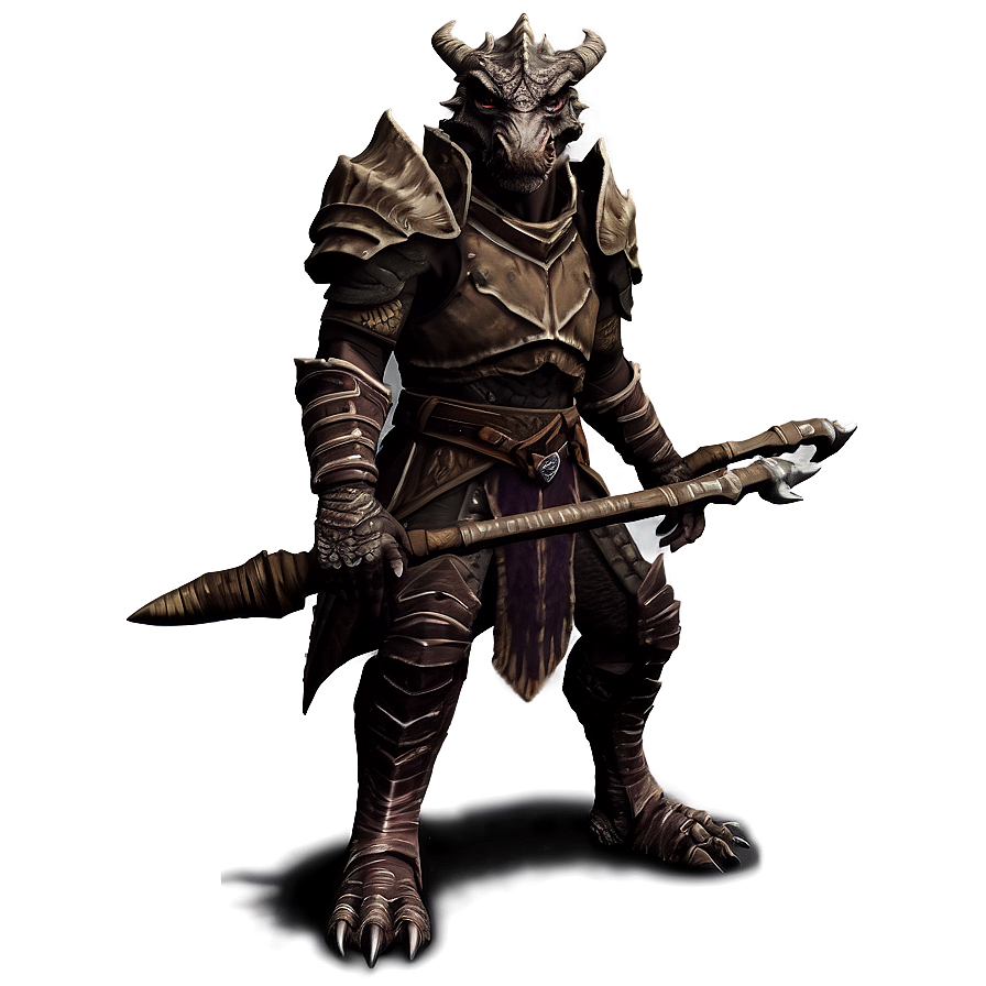 Dragonborn Dual Wielder Png Poo42 PNG image