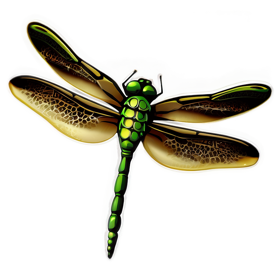 Dragonfly Illustration Png 05212024 PNG image