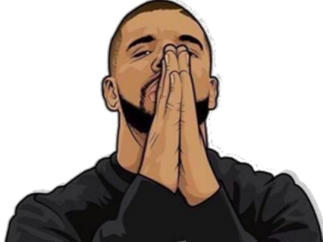 Drake Hand Gesture Illustration PNG image