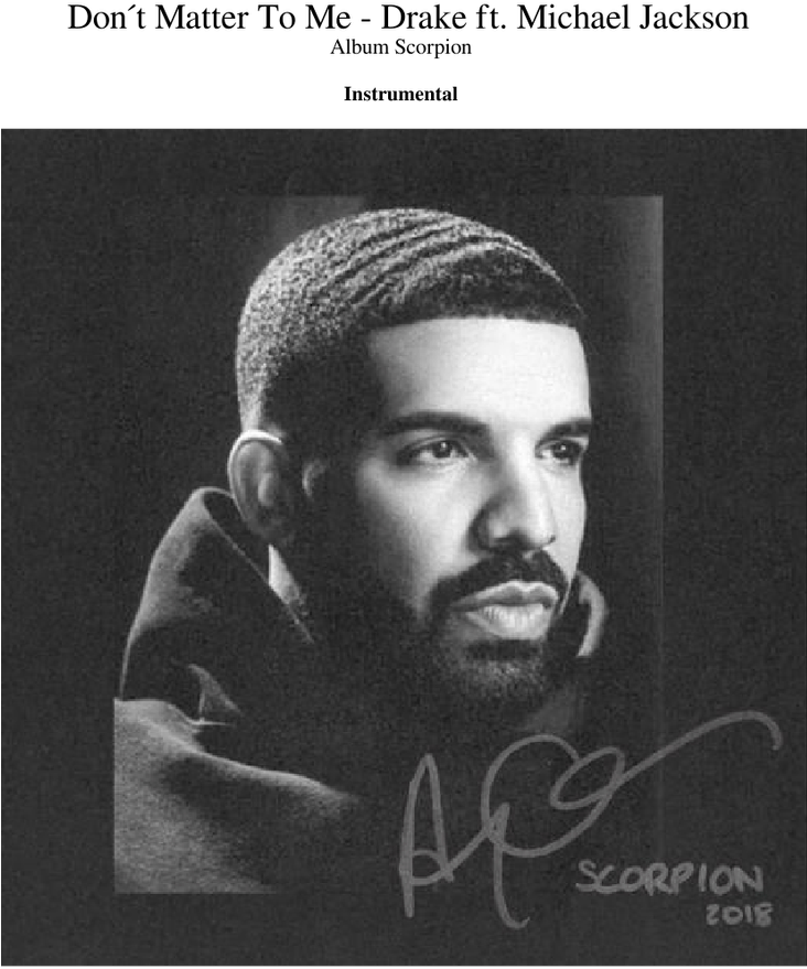Drake Scorpion Album Promotion PNG image