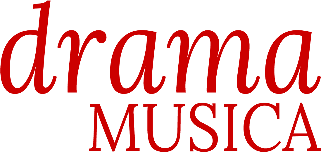 Drama Musica Logo Red PNG image