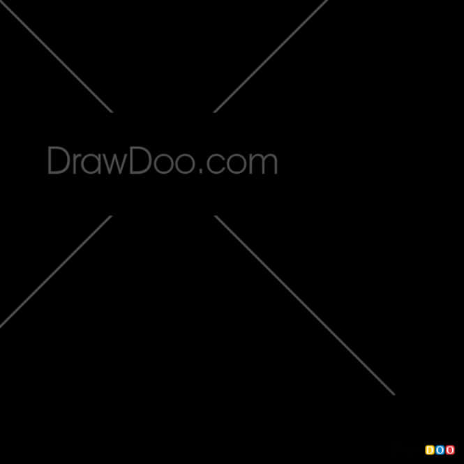 Draw Doo Watermark Black Background PNG image