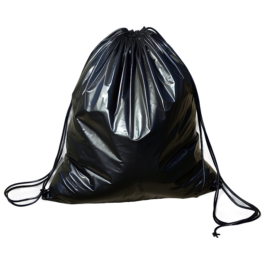 Drawstring Trash Bags Png Nvj7 PNG image