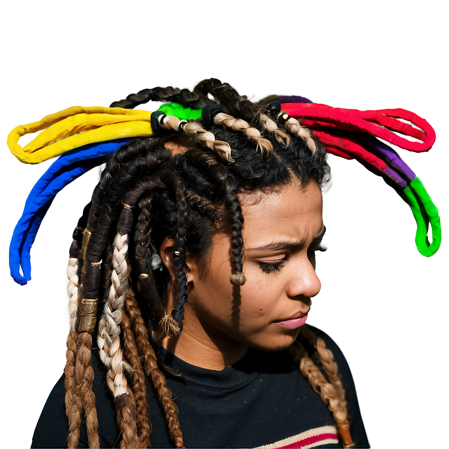 Dreads Hairstyle Inspiration Png Igx68 PNG image