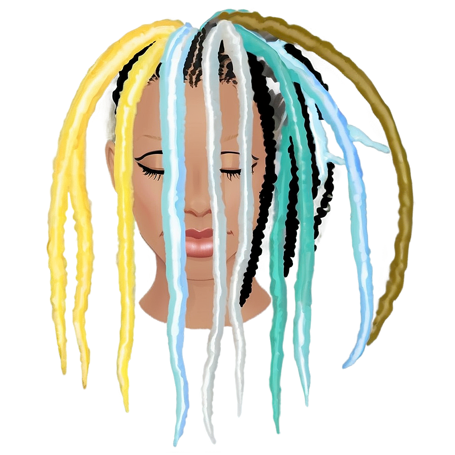 Dreads Hairstyle Makeover Png Cyj PNG image