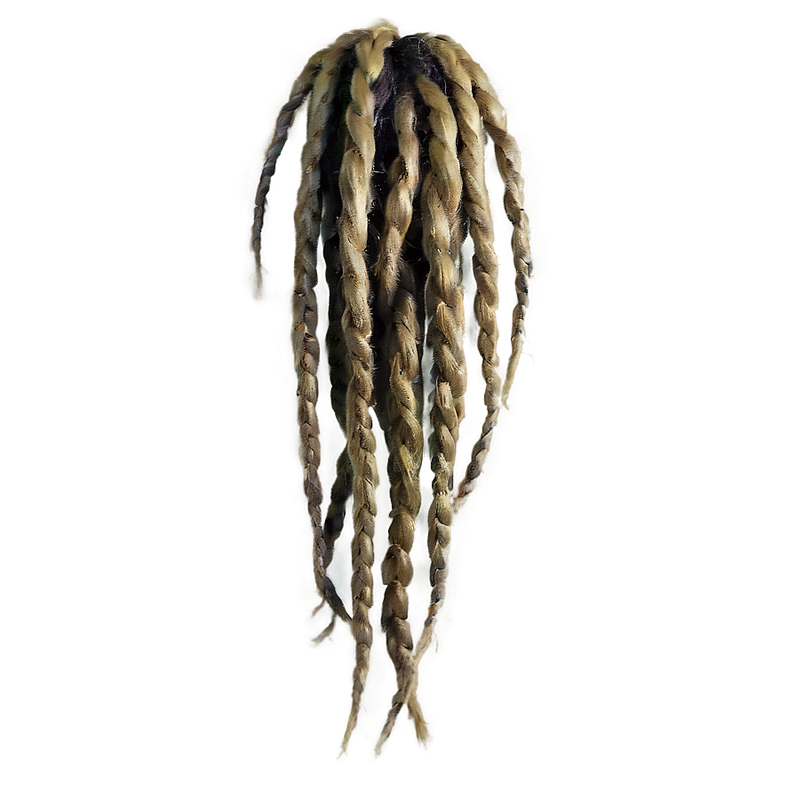 Dreads With Highlights Png 05242024 PNG image