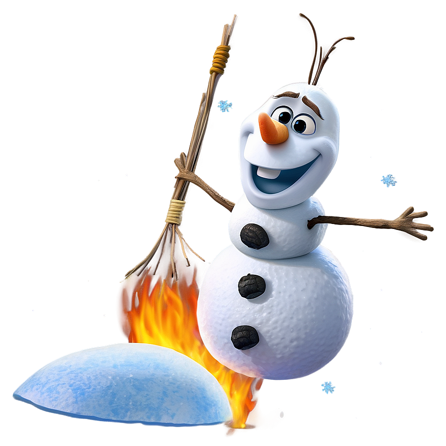 Dreaming Olaf Scene Png 05232024 PNG image