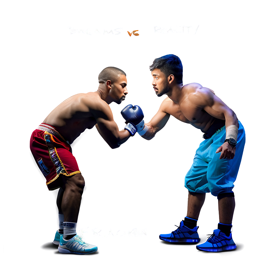 Dreams Vs Reality Confrontation Png 20 PNG image