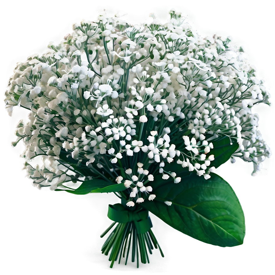 Dreamy Babys Breath Cloud Png 06132024 PNG image