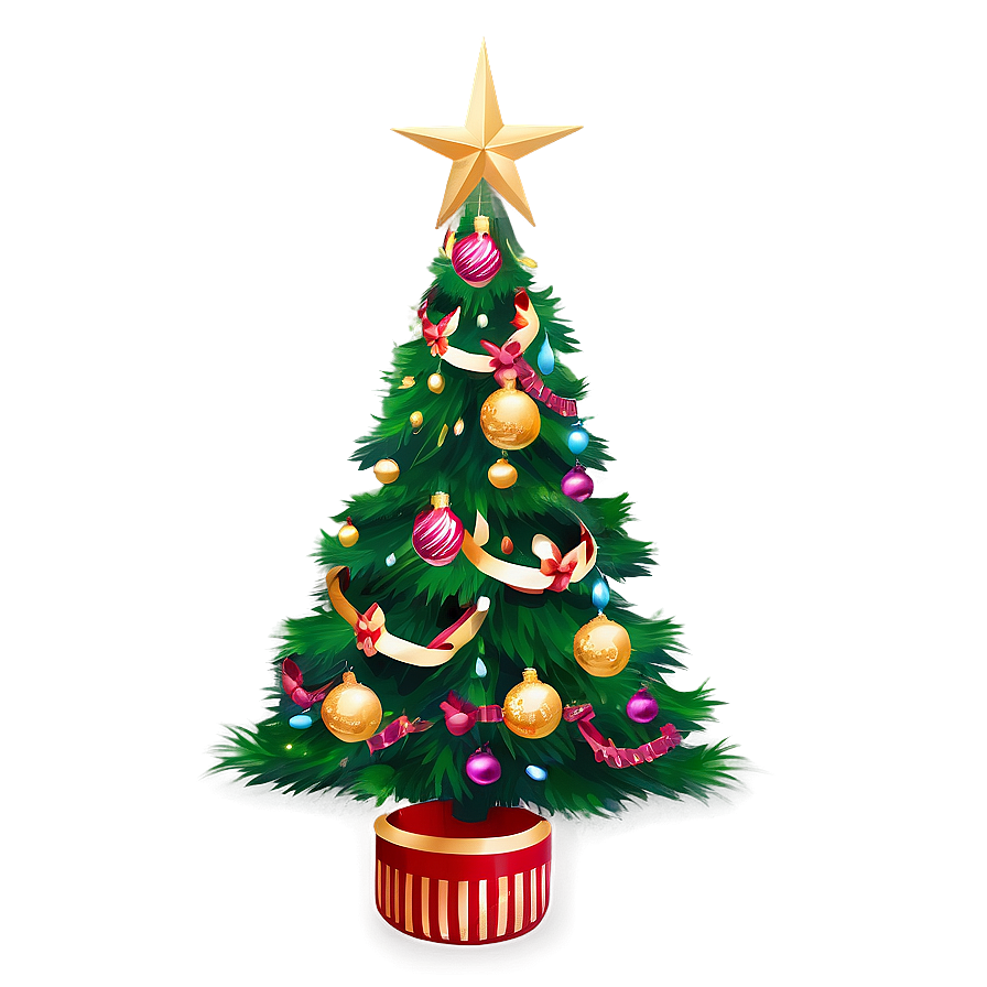 Dreamy Christmas Tree Decoration Png 51 PNG image