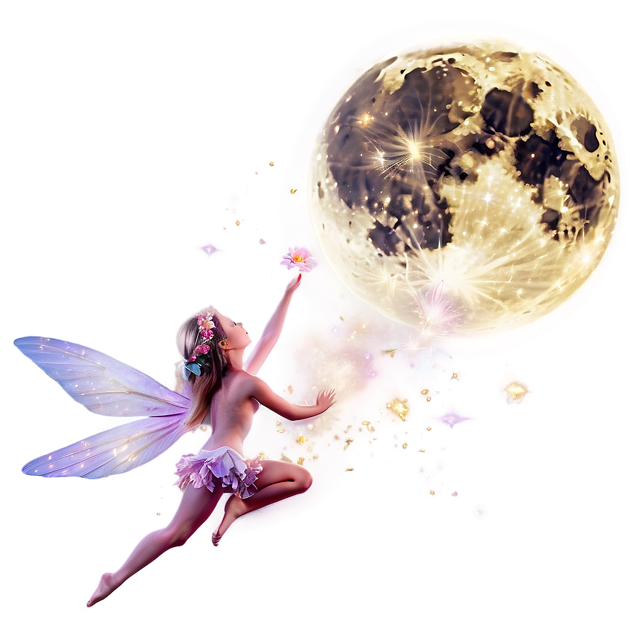 Dreamy Fairy Moon Png 85 PNG image